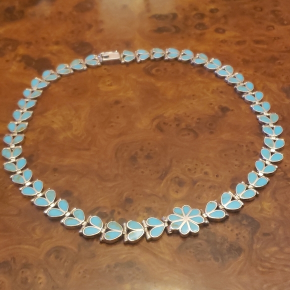Jewelry - Turquoise Sterling Silver Necklace
